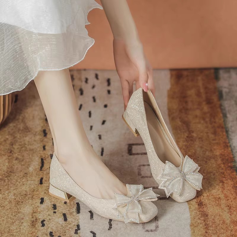 Women'S Shoes Everyday - ผู้หญิง 2025 ใหม่สไตล์ฤดูใบไม้ร่วงEvening Soft Sole Low