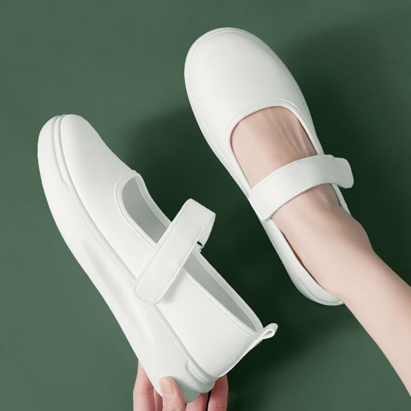 Women'S Shoes For Standing All Day - รองเท้าพยาบาลผู้หญิงแบบสวม พื้นหนา รองเท้าผ้าใบทำงาน ลดความเมื่อยล้า สวมใส่สบายตลอดวัน สำหรับฤดูใบไม้ผลิและฤดูใบไม้ร่วง