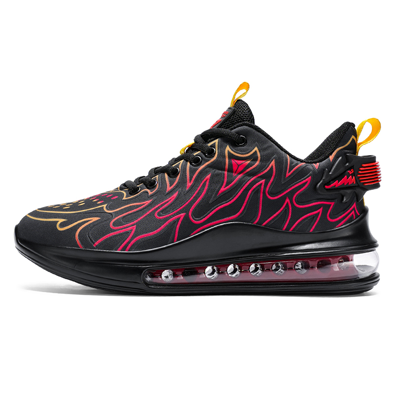 Women'S Shoes Vibram - ﻿ รองเท้าวิ่งผู้ชาย รองเท้าผ้าใบระบายอากาศสำหรับฤดูร้อน พื้นรองเท้าหนา รองรับแรงกระแทก รองเท้ากีฬาแบบนวดเท้า