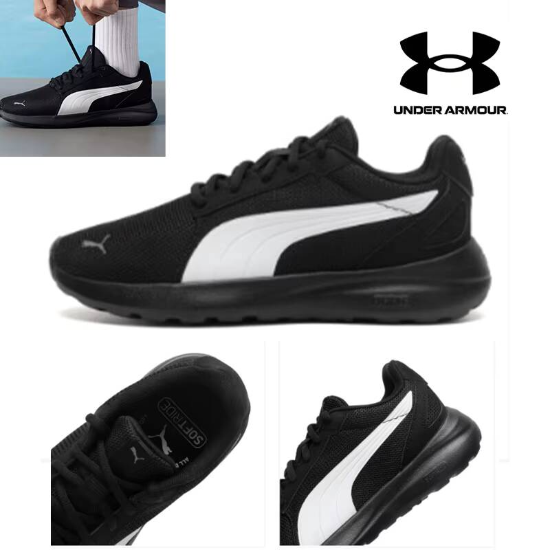 Women Shoes Puma - 2026 ใหม่พูม่า มิดท็อปรองเท้าลำลองแบบสปอร์ตระบายอากาศได้น้ำหนักเบากันลื่นสบายรองเท้าผ้าใบเดิน 400235-01