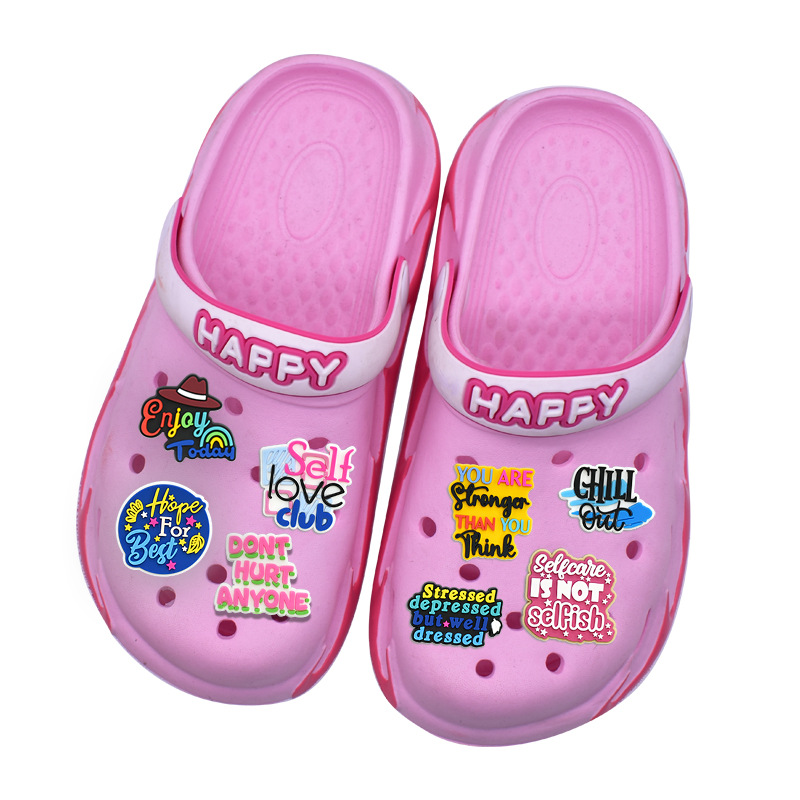 จี้รองเท้า PVC ข้อความสร้างแรง - Women Shoes Kinds บทวิจารณ์และราคา