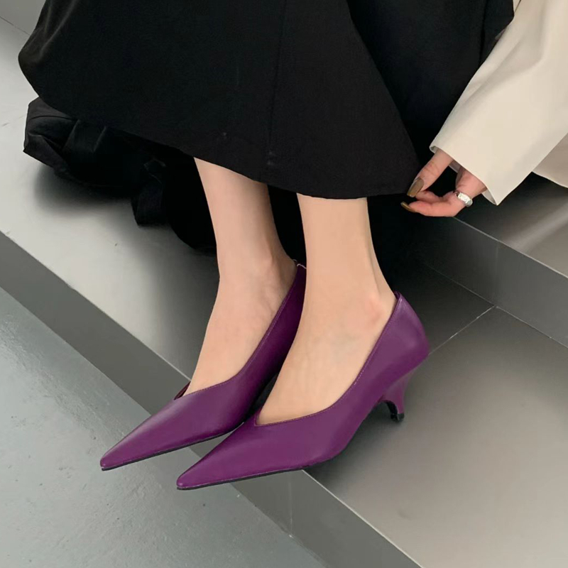 รองเท้าส้นเตี้ยแบบสวม SUOJIALU - Women'S Shoes Everyday บทวิจารณ์และราคา