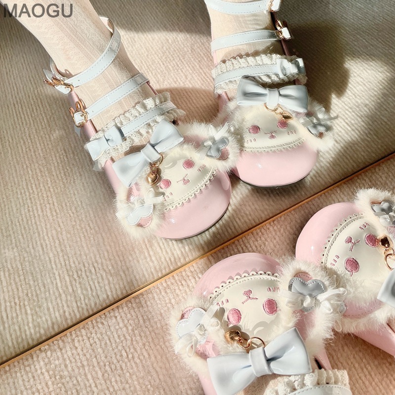 รองเท้าโลลิต้าสไตล์ญี่ปุ่นน่าร - Women'S Shoes Size 40 In Us บทวิจารณ์และราคา