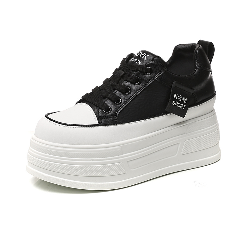 รองเท้าผ้าใบพื้นสูงสำหรับผู้หญ - Wedge Heeled Sneaker บทวิจารณ์และราคา
