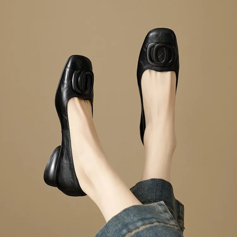 รองเท้าส้นสูงสไตล์ฝรั่งเศสสำหร - Women Shoes Heels บทวิจารณ์และราคา