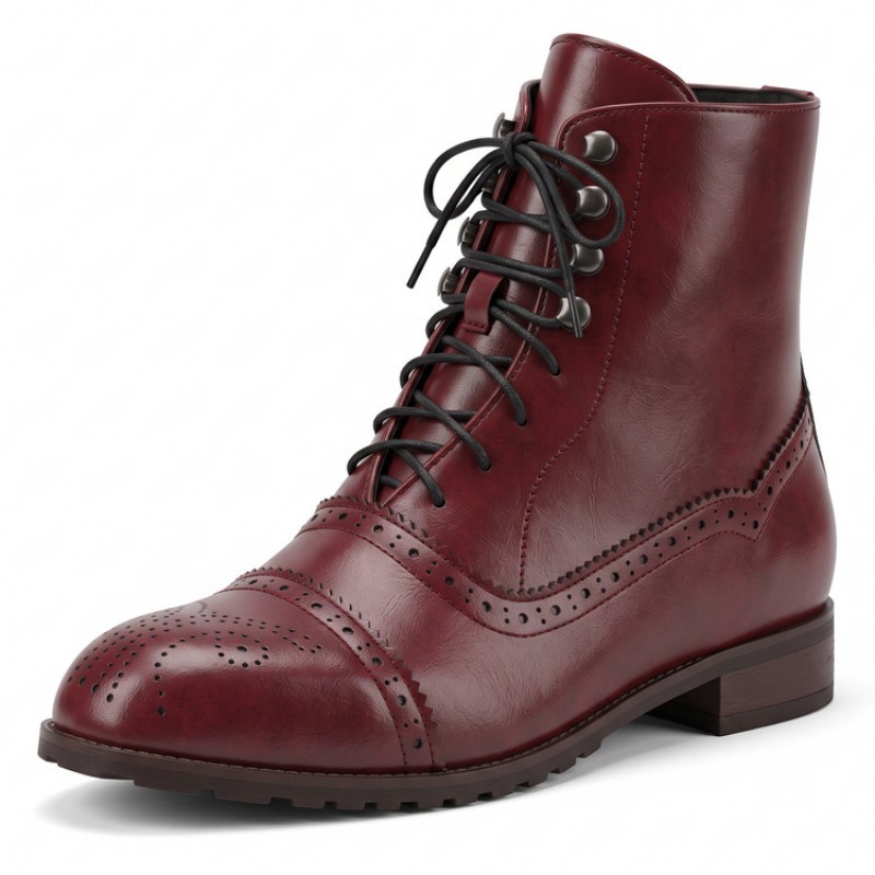 รองเท้าบูทหุ้มข้อสีน้ำตาลสำหรั - Women'S Shoes Size 40 In Us บทวิจารณ์และราคา