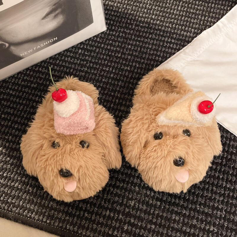 รองเท้าแตะผู้หญิงแบบนุ่มฟูสำหร - Fluffy Fur Slipper บทวิจารณ์และราคา