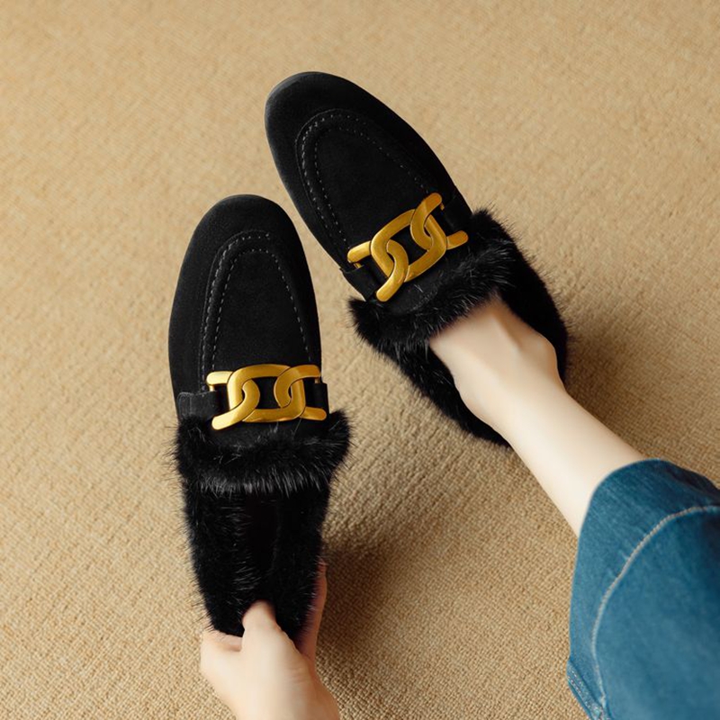 ฤดูหนาวใหม่ผู้หญิงปั๊มแกะหนังน - Women Shoes For Winter บทวิจารณ์และราคา