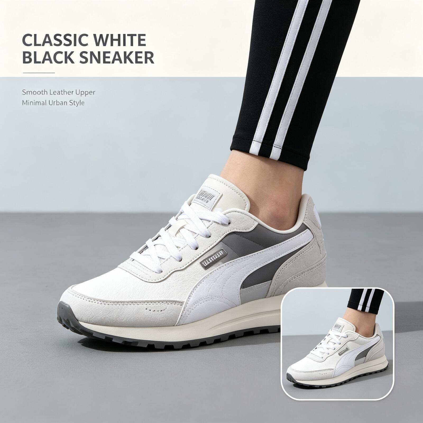 PUMA รองเท้าผ้าใบผู้ชายสีขาวสี - Women Shoes Puma บทวิจารณ์และราคา