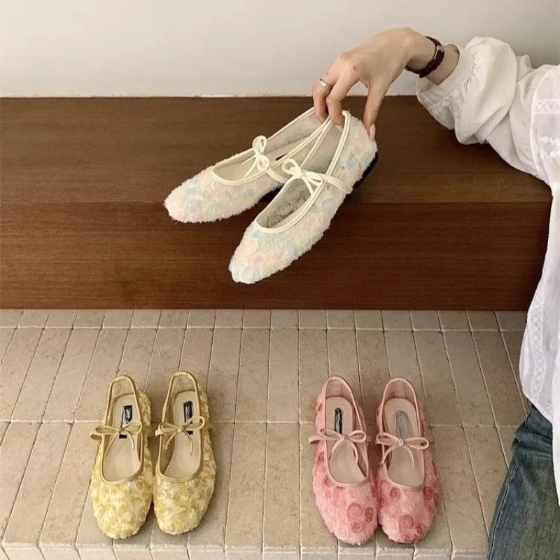 รองเท้าแมรี่เจนตาข่ายลายกุหลาบ - Women'S Shoes Everyday บทวิจารณ์และราคา