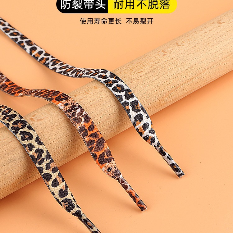 1 คู่เชือกผูกรองเท้าลายเสือดาว - Women Shoes Kinds บทวิจารณ์และราคา